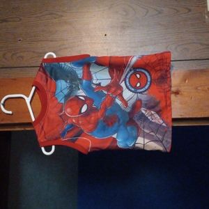 Marvel Spider-Man size 2t toddler boys red short sleeve